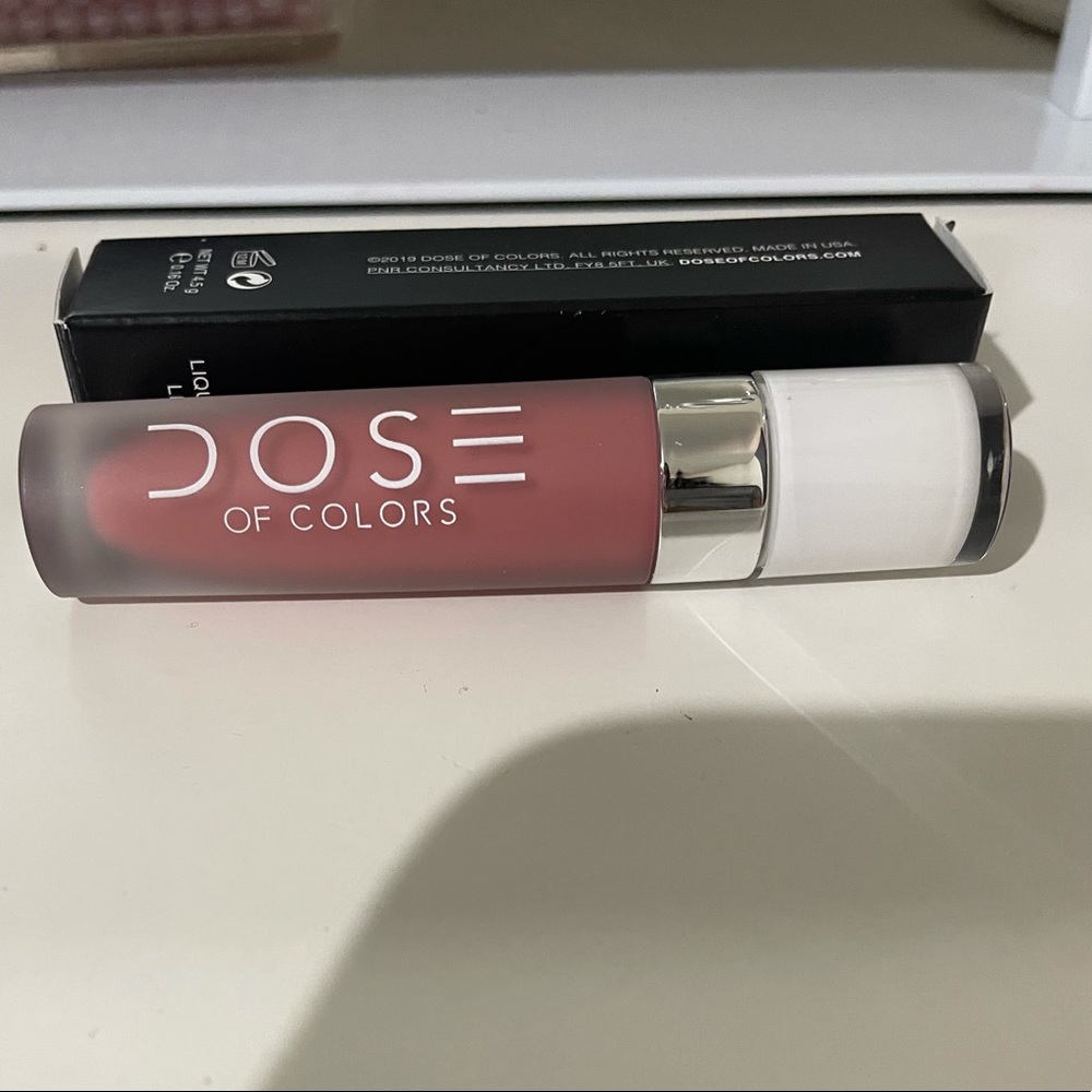 DOSE OF COLOR LIQUID LIPSTICK IN FLIRTY